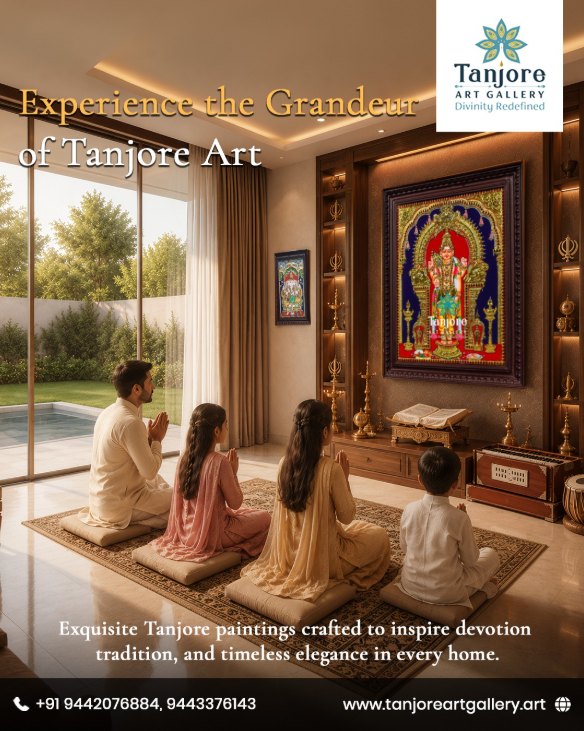 Experience the Grandeur of Tanjore Art